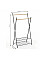 Стійка для одягу Casa Si Garment Rack Bamboo Black (CS92309W04)