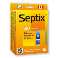 Біопрепарат Bio Septix / Санекс для ощищення вигрібних ям, септиків і каналізації 100 гр