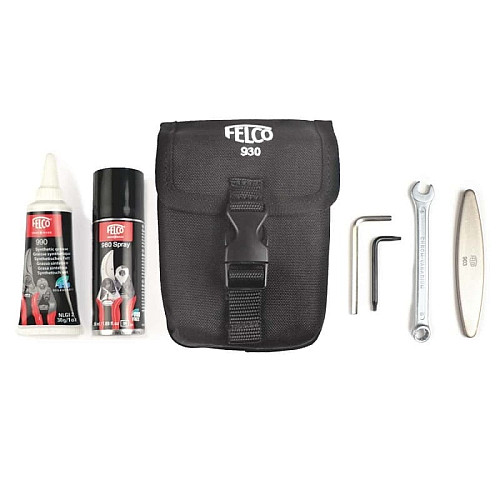 Felco 930 для догляду за інструментом (набір Фелко 903 + 980 + 990 + ключі)