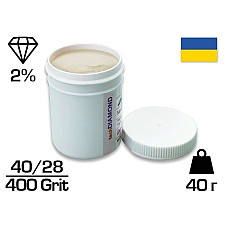 Алмазна паста АСМ 40/28 HОМГ (2%) 400 GRIT, 40 г (ACM40-28(НОМГ))