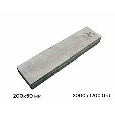 Камінь точильний (BBW Pyrenees) 200мм*50мм, 3000/1200 Grit, гранатовий сланець та кварц (845AC)