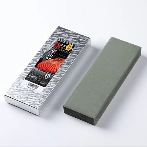 Точильный камень японский водный 1000 grit KYO HIGASHIYAMA 205x73x25 мм, 0,87 Kg (4580149744448)