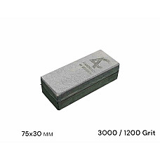 Камінь точильний (BBW Pyrenees) 75мм*30мм, 3000/1200 Grit, гранатовий сланець та кварц (849AC)
