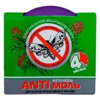 Засіб від молі з ароматом кедра ANTI міль 1 шт