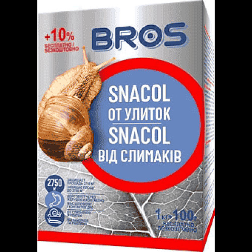 Гранулы от улиток Снаколь / Snacol Bros Польша 1 кг
