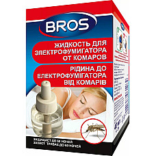 Жидкость к электрофумигатору, Bros Польша, флакон 40 мл
