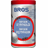 Порошок від мурах, Bros Польща, пластикова банка 100 гр