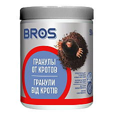 Гранули від кротів, Bros Польща, пластикова банка 50 гр