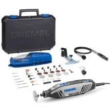 Шліфмашина шліфувально-гравірувальна Dremel 4250 3-45 175В 5000-35000об/хв 45 насадок + 3 приставок кейс 0.70кг