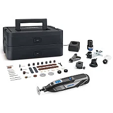 Шліфмашина шліфувально-гравірувальна Dremel 88240 5/65 Platinum+ 12В 2х2А·год 5000-35000об/хв 65 насадок ЗП кейс 0.66кг
