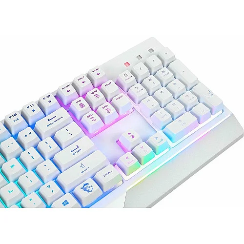Геймерська клавіатура MSI Vigor GK30 WHITE UA, білий