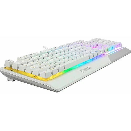Геймерська клавіатура MSI Vigor GK30 WHITE UA, білий