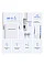 Расширитель покрытия WiFi MERCUSYS ME80X AX3000, 1хGE LAN