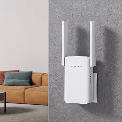 Расширитель покрытия WiFi MERCUSYS ME80X AX3000, 1хGE LAN
