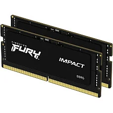 Память ноутбука Kingston DDR5 32GB KIT (16GBx2) 6000 FURY Impact XMP