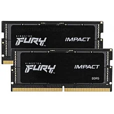 Память ноутбука Kingston DDR5 32GB KIT (16GBx2) 4800 FURY Impact