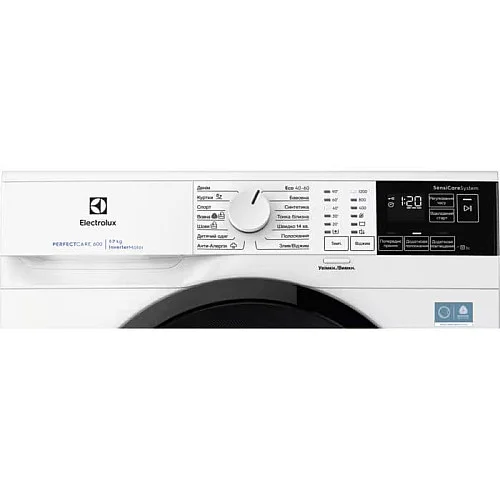 Стиральная машина Electrolux фронтальная, 7кг, 1200, A, 48см, дисплей, инвертор, белый