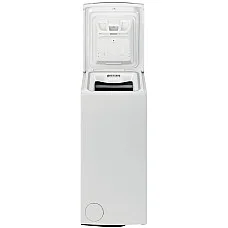 Пральна машина Whirlpool вертикальна, 6кг, 1200, B, 60см, дисплей, інвертор, білий