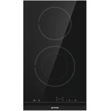 Варильна поверхня Gorenje електрична склокерамічна, 30см, Доміно, чорний