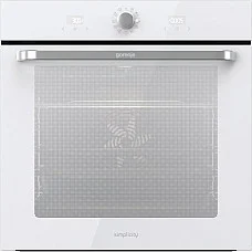 Духова шафа Gorenje електрична, 77л, A, пара, дисплей, макс.темпер.-300,  білий