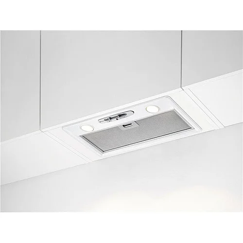 Вытяжка Electrolux встроенная, 52см, 600м.куб/час, белый
