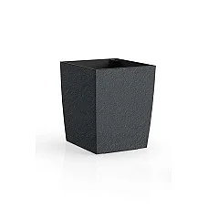 Квітник Plastkon ELIOT Stone 30x30 см антрацит