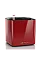 Вазон Lechuza Cube Glossy 14 Червоний