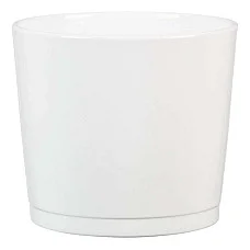 Кашпо для квітів Scheurich 883 кераміка 22“ Білий