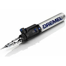Паяльник газовый Dremel Versatip 2000-6 VersaTip 1200°C топливо 17мл пьезо 6 насадок 0.95кг